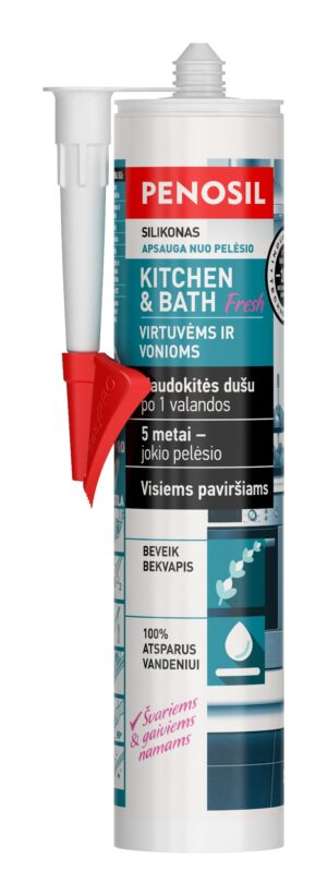 PENOSIL Kitchen & Bath Fresh silikonas virtuvei ir voniai