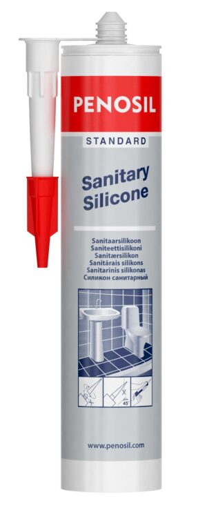 Penosil Standard Sanitary rūgštinis, antipelėsinis, sanitarinis silikonas