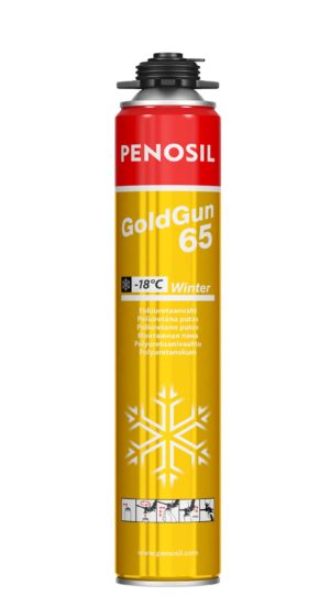 Penosil GoldGun 65 Winter didesnės išeigos sandarinimo putos, skirtos žiemai