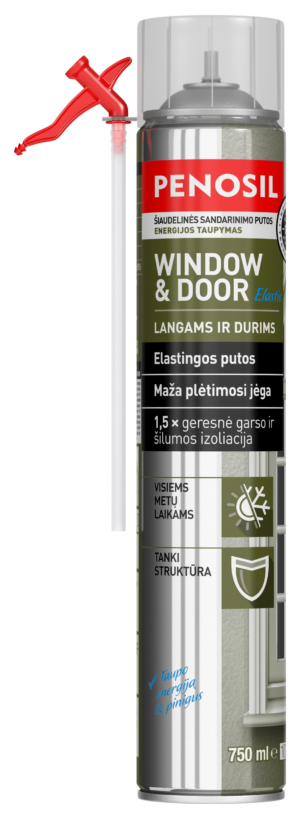 Penosil Window & Door elastingos šiaudelinės statybinės putos
