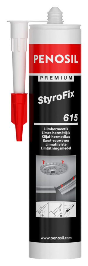 PENOSIL Premium StyroFix 615 klijai polistireno elementams