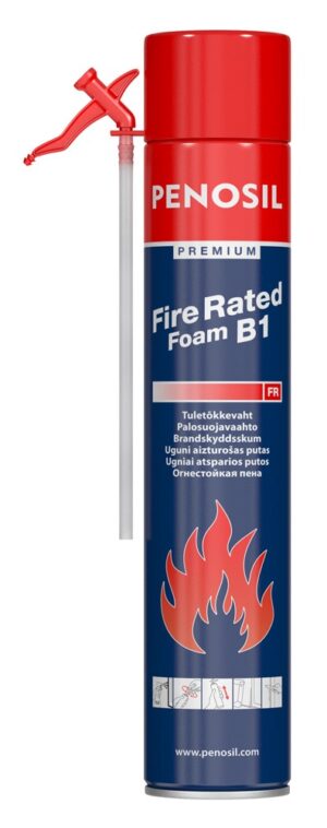 Penosil Premium FireRated Foam ugniai atsparios šiaudelinės putos