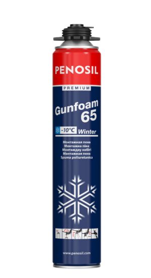 Penosil Premium Gunfoam 65 Winter žieminės pistoletinės poliuretano putos