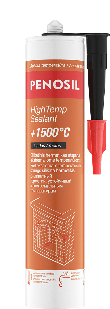Penosil HighTemp Sealant +1500°C atsparus karščiui silikatinis hermetikas