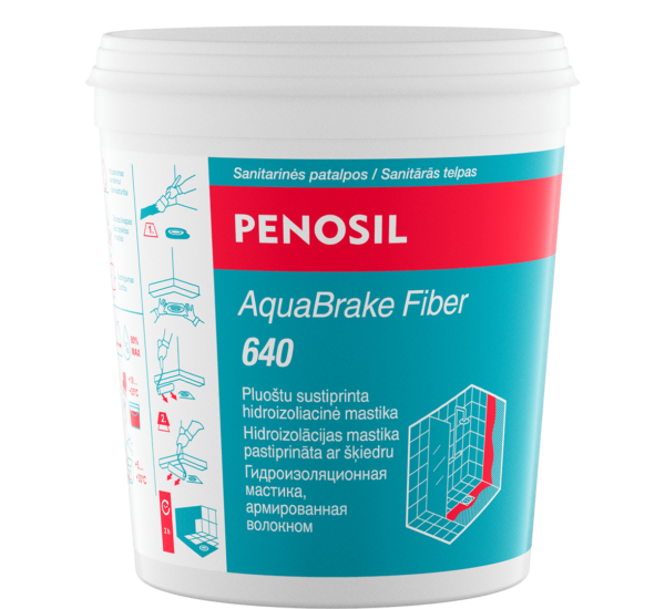 Penosil AquaBrake Fiber 640 hidroizoliacinė mastika
