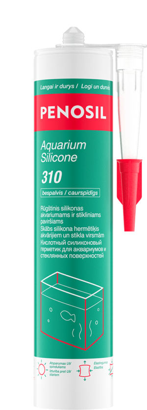 PENOSIL Aquarium Silicone 310 silikonas akvariumams