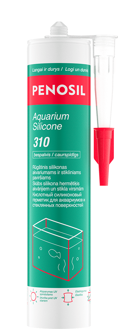 PENOSIL Aquarium Silicone 310 silikonas akvariumams