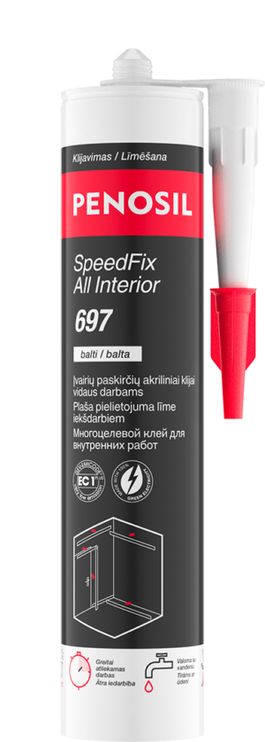 PENOSIL SpeedFix All Interior 697 klijai vidaus darbams