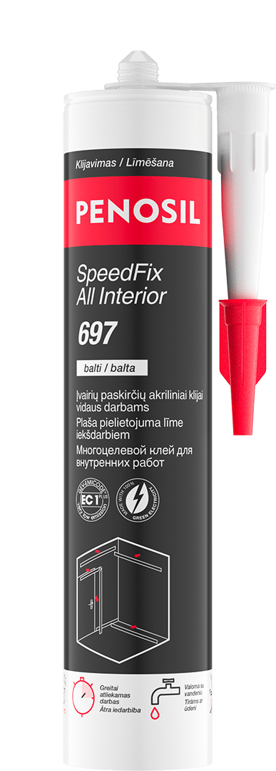 PENOSIL SpeedFix All Interior 697 klijai vidaus darbams