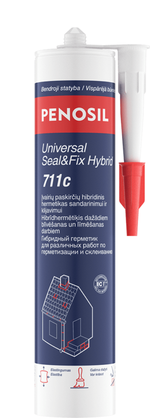 PENOSIL Universal Seal&Fix Hybrid 711c hibridinis hermetikas baltas