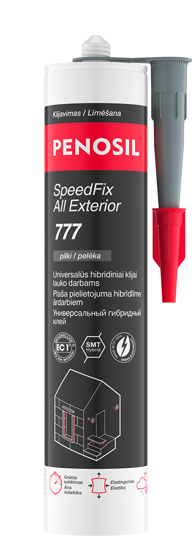 PENOSIL SpeedFix All Exterior 777 įvairių paskirčių hibridiniai klijai