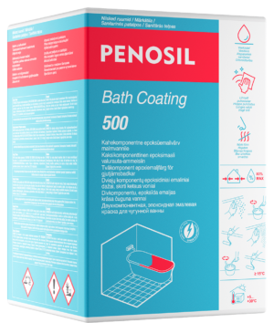 PENOSIL Bath Coating 500 atnaujinimo rinkinys ketaus voniai