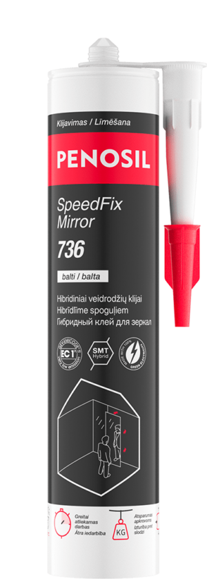 PENOSIL SpeedFix Mirror 736 hibridiniai veidrodžių klijai
