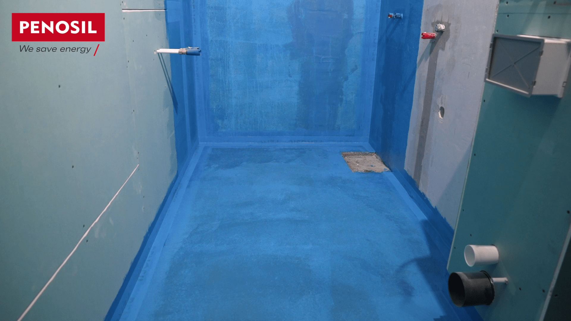Play video: Vonios hidroizoliacija su Penosil produktais