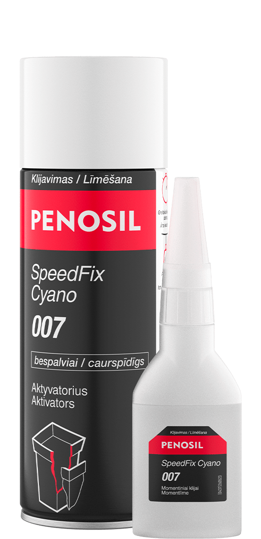 PENOSIL SpeedFix Cyano 007 momentinio sukibimo klijų rinkinys