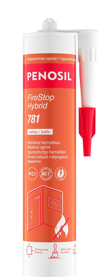 PENOSIL FireStop Hybrid 781 atsparus ugniai hibridinis hermetikas