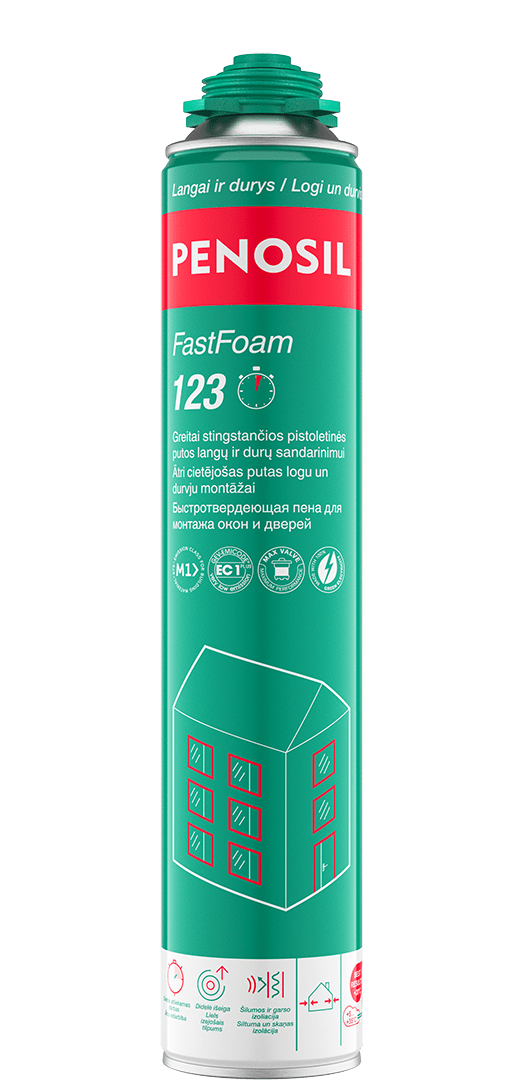 PENOSIL FastFoam 123 greitai stingstančios sandarinimo putos