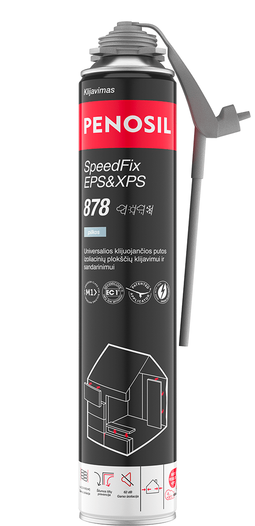 PENOSIL SpeedFix EPS&XPS 878 universalios klijuojančios putos