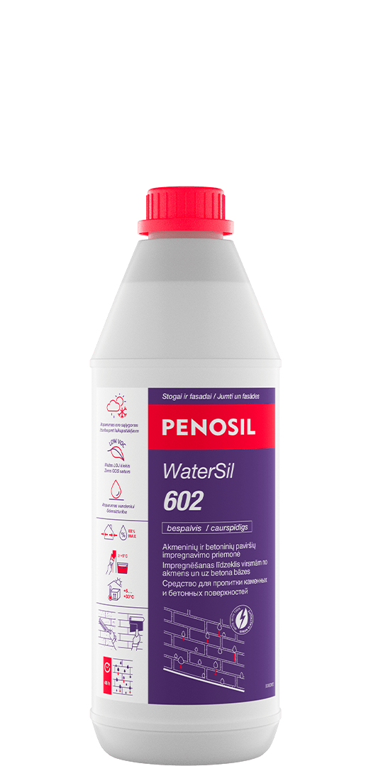 PENOSIL WaterSil 602 paviršių impregnavimo priemonė 1 l