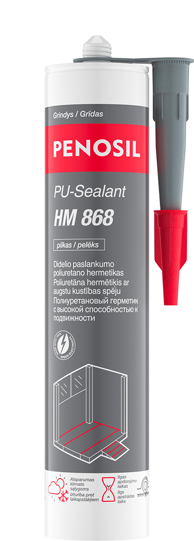 PENOSIL PU-Sealant HM 868 poliuretaninis hermetikas grindims 300 ml