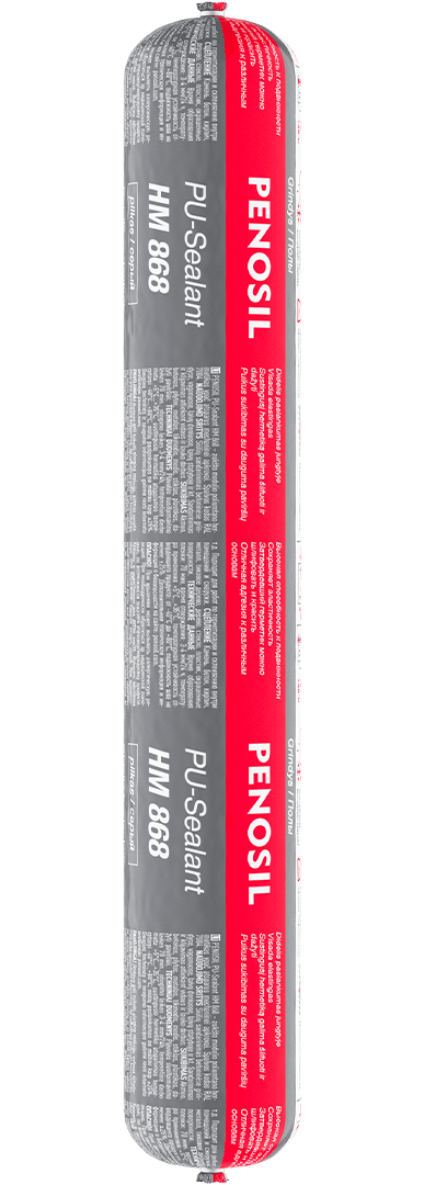 PENOSIL PU-Sealant HM 868 poliuretaninis hermetikas grindims 600 ml