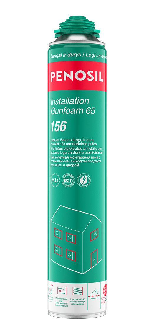 Installation Gunfoam 65 156