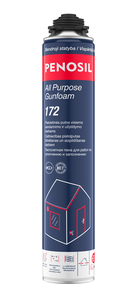 PENOSIL All Purpose Gunfoam 172 sandarinimo putos