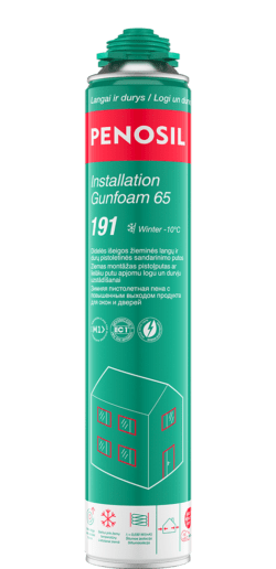 Installation Gunfoam 65 Winter 191