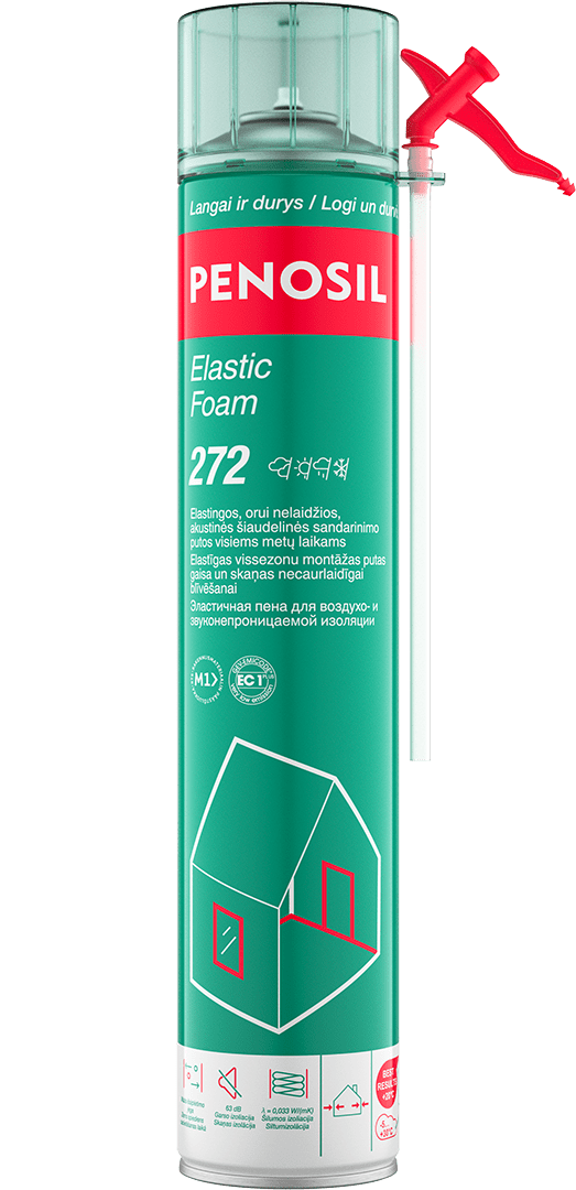 PENOSIL Elastic Foam 272 elastingos šiaudelinės putos