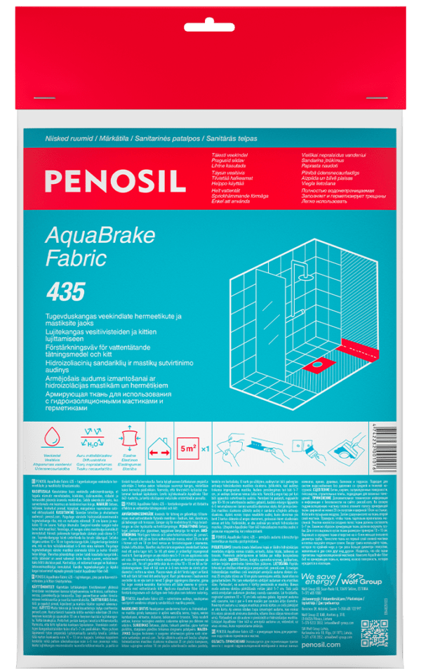 PENOSIL AquaBrake Fabric 435 hidroizoliacijos sutvirtinimo audinys