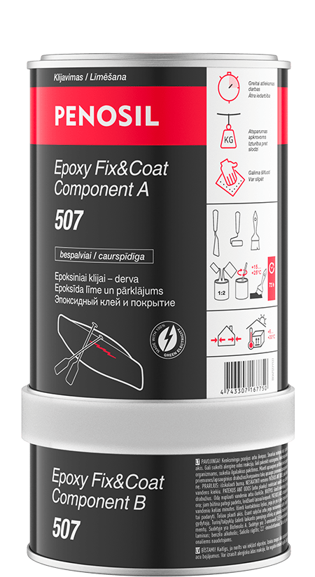PENOSIL Epoxy Fix&Coat 507 epoksidinė danga ir klijai