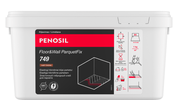 PENOSIL Floor&Wall ParquetFix 749 elastingi klijai parketui