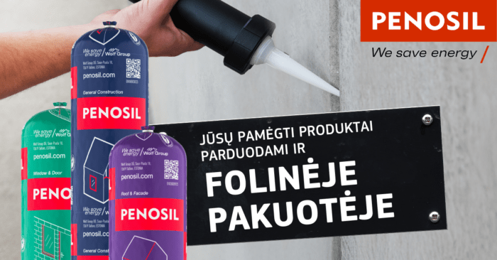 baneris - folinė pakuotė profesionalams