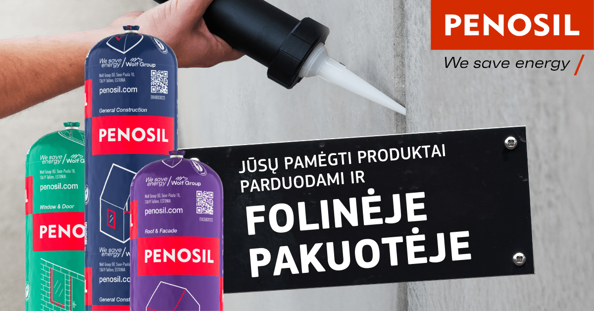 baneris - folinė pakuotė profesionalams