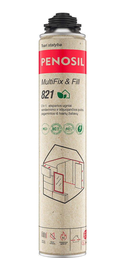MultiFix & Fill 821 - Sandarinimo ir klijuojančios putos iš tvarių medžiagų product image