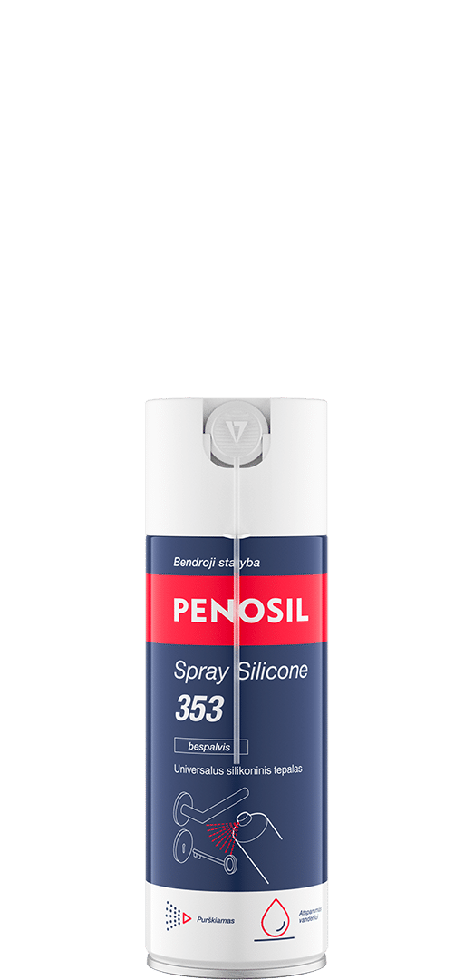 PENOSIL Spray Silicone 353 universalus silikoninis tepalas