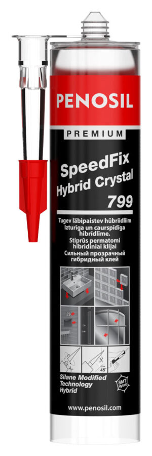 PENOSIL Premium SpeedFix Hybrid Crystal 799 multipurpose eco-friendly adhesive