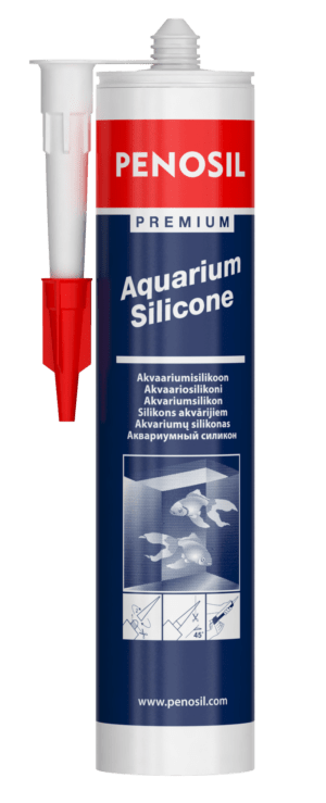 PENOSIL Premium Aquarium Silicone - skābs silikona hermētiķis