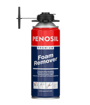 PENOSIL Premium Foam Remover for dissolving cured construction foam.