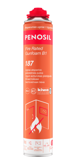Fire Rated Gunfoam B1 187 ugunsdrošas putas