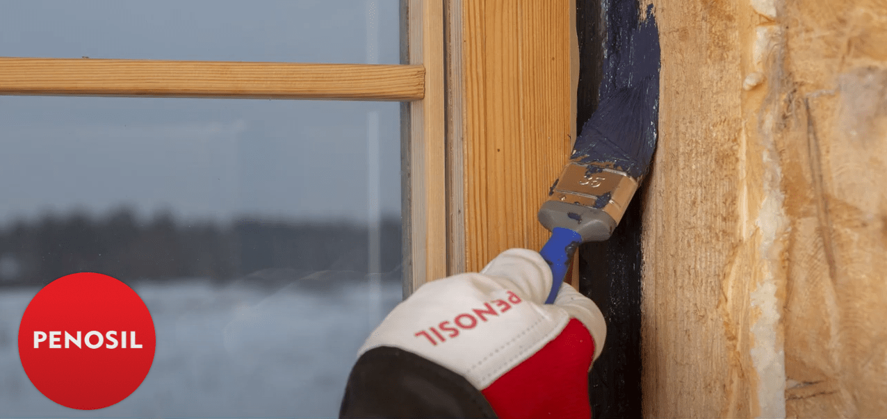 Play video: Как защитить от влаги оконные швы с помощью жидкой мембраны?