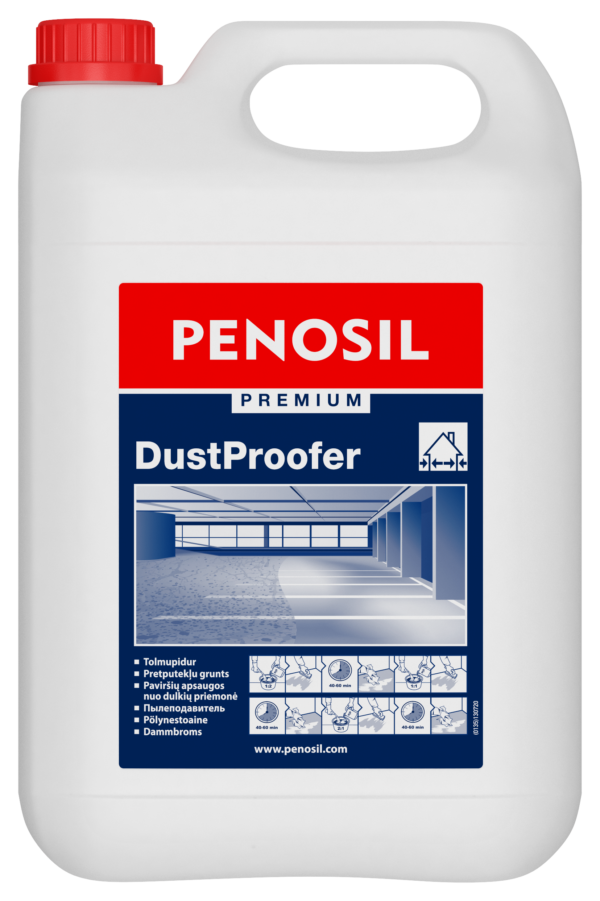 PENOSIL DustProofer Šķīdums betona virsmu stiprināšanai un aizsardzībai