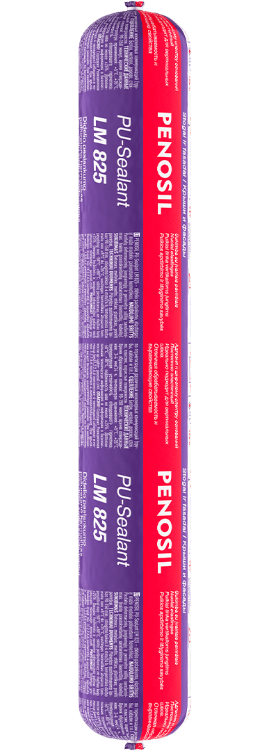 PU-Sealant LM 825 Hermētiķis fasāžu šuvēm 600 ml folijas iepakojumā