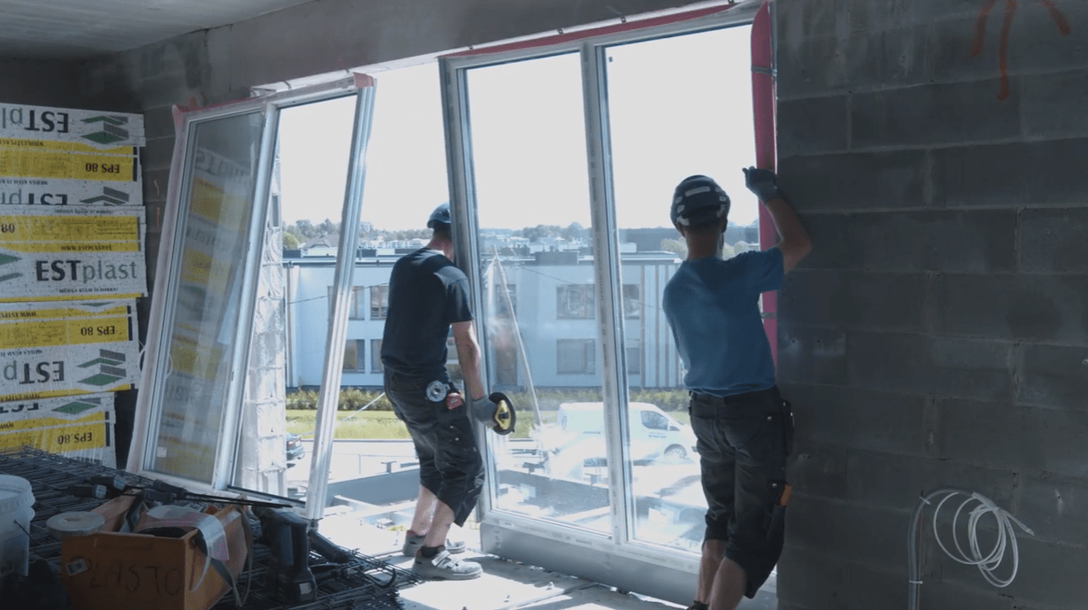 Play video: Energy efficient solution for window installation