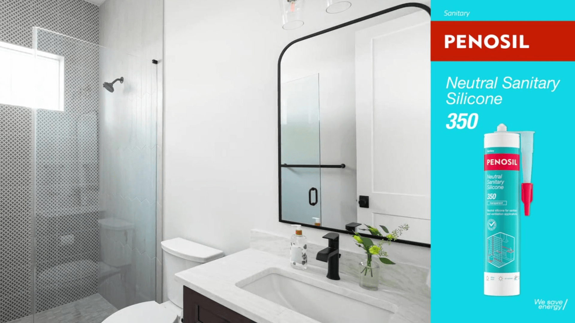 Play video: PENOSIL Neutral Sanitary Silicone 350/350c