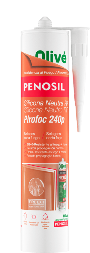 PENOSIL Silicone Neutro RF Pirofoc 240p Silicone corta fogo