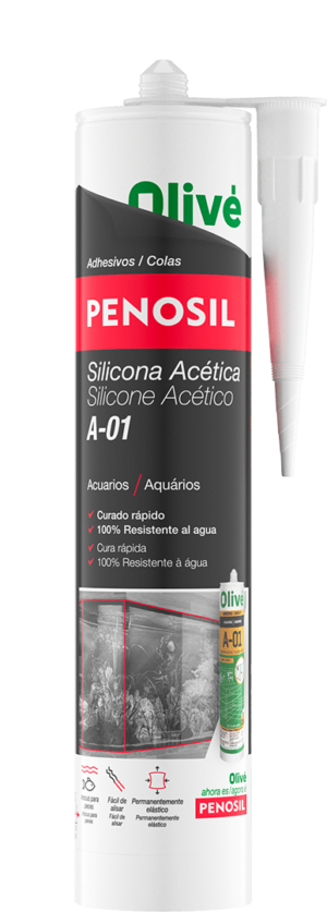PENOSIL Silicone Acético A-01 para Vedação de Aquários