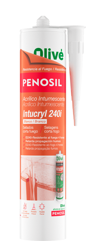 PENOSIL Acrílico Intumescente Intucryl 240i Selante corta fogo
