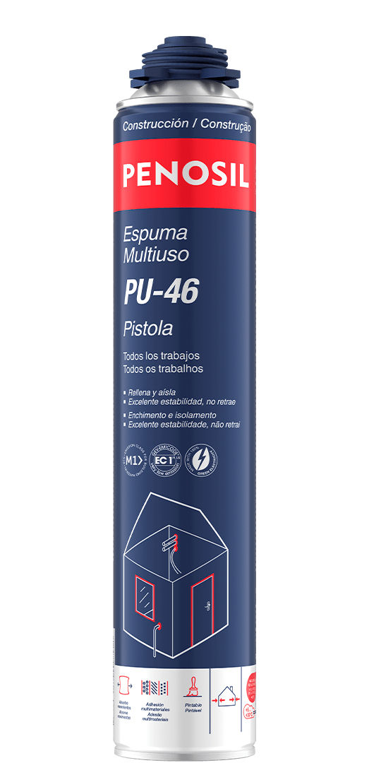 Espuma Multiuso Pistola PU-46p Penosil