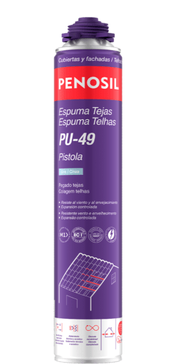 Espuma Telhas Pistola PU-49p